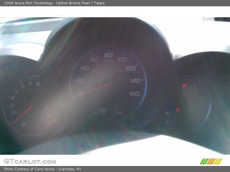 Carbon Bronze Pearl / Taupe 2008 Acura RDX Technology
