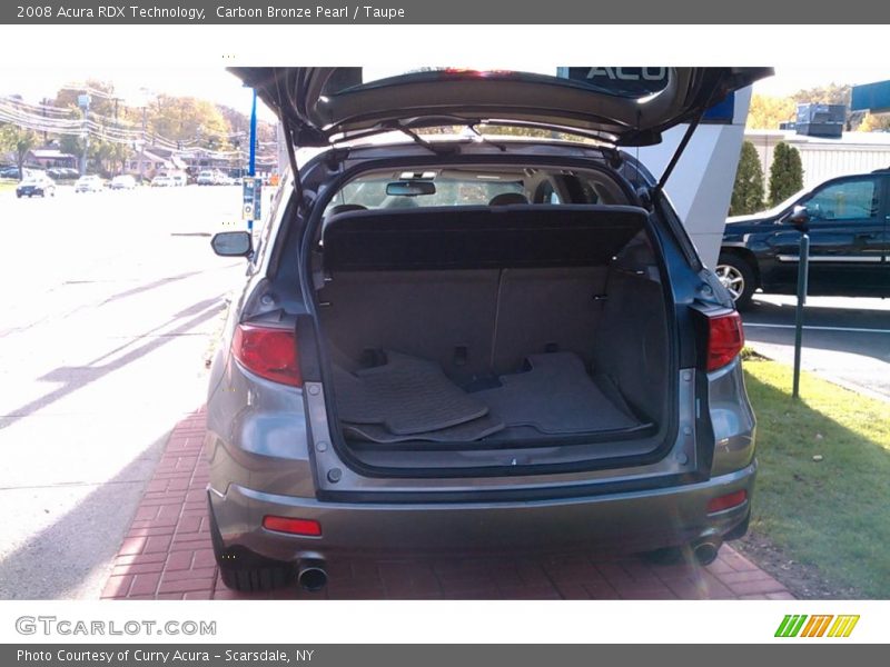 Carbon Bronze Pearl / Taupe 2008 Acura RDX Technology