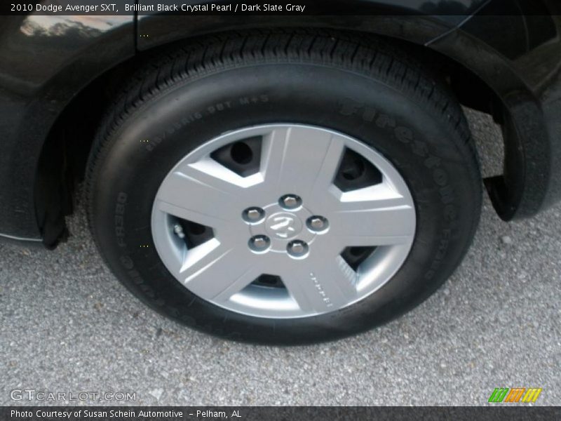 Brilliant Black Crystal Pearl / Dark Slate Gray 2010 Dodge Avenger SXT