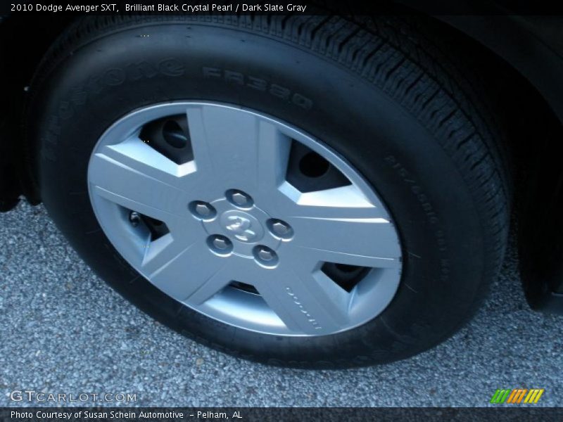 Brilliant Black Crystal Pearl / Dark Slate Gray 2010 Dodge Avenger SXT