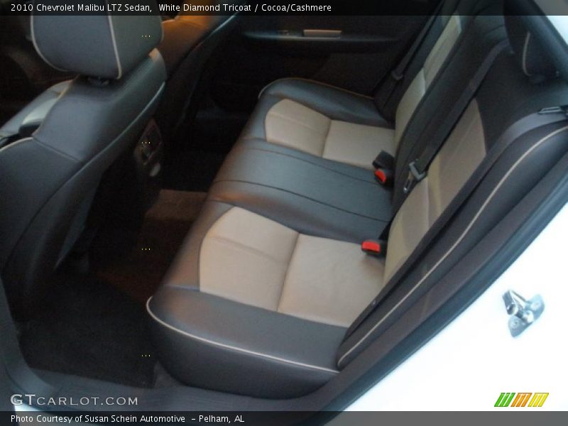  2010 Malibu LTZ Sedan Cocoa/Cashmere Interior