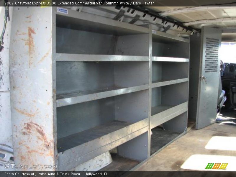 Summit White / Dark Pewter 2002 Chevrolet Express 3500 Extended Commercial Van