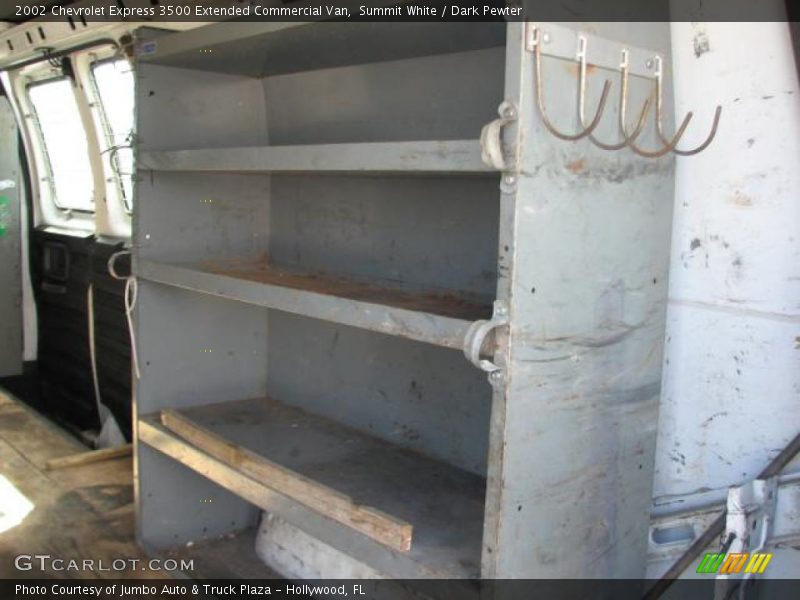 Summit White / Dark Pewter 2002 Chevrolet Express 3500 Extended Commercial Van