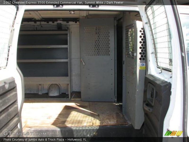 Summit White / Dark Pewter 2002 Chevrolet Express 3500 Extended Commercial Van
