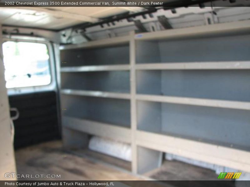 Summit White / Dark Pewter 2002 Chevrolet Express 3500 Extended Commercial Van