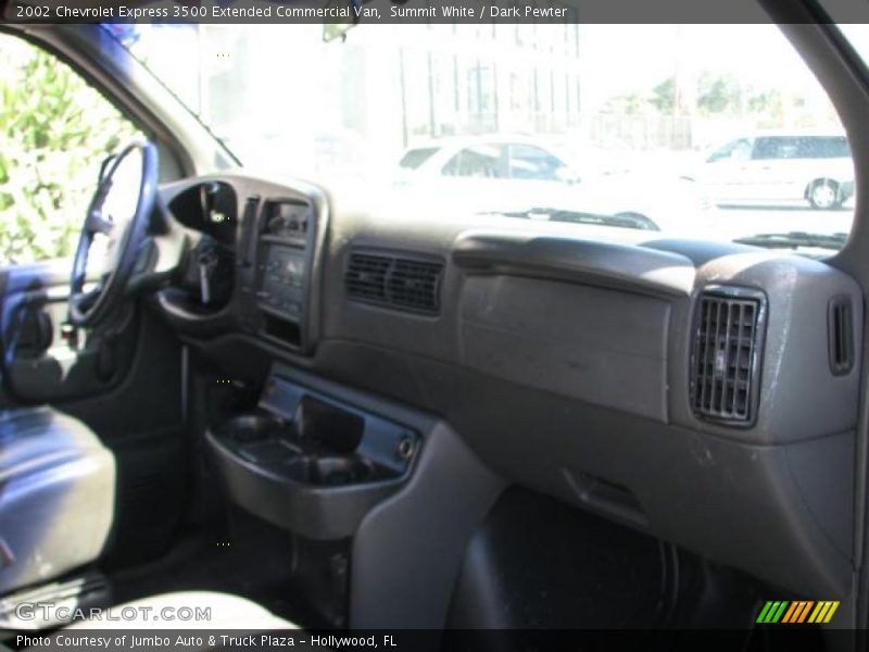 Summit White / Dark Pewter 2002 Chevrolet Express 3500 Extended Commercial Van