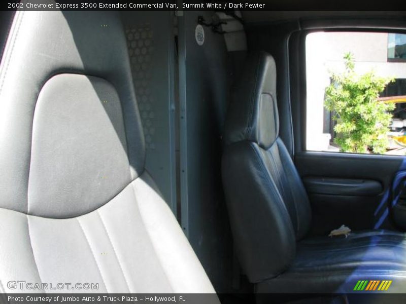 Summit White / Dark Pewter 2002 Chevrolet Express 3500 Extended Commercial Van