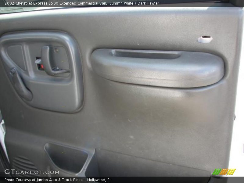 Summit White / Dark Pewter 2002 Chevrolet Express 3500 Extended Commercial Van