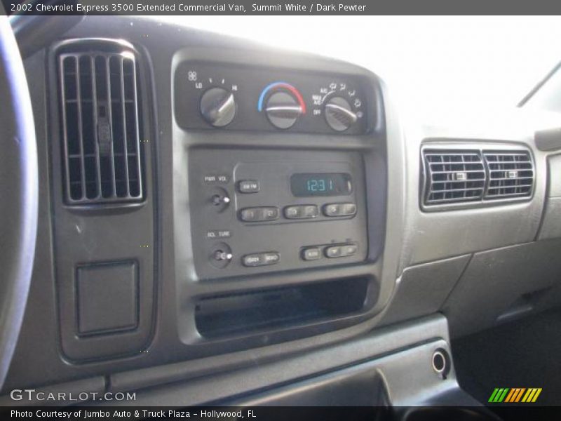 Summit White / Dark Pewter 2002 Chevrolet Express 3500 Extended Commercial Van