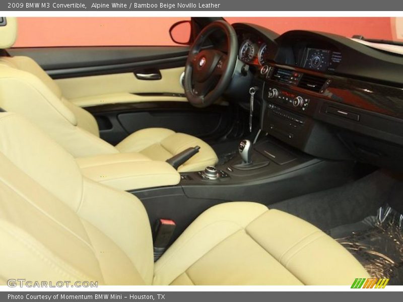  2009 M3 Convertible Bamboo Beige Novillo Leather Interior