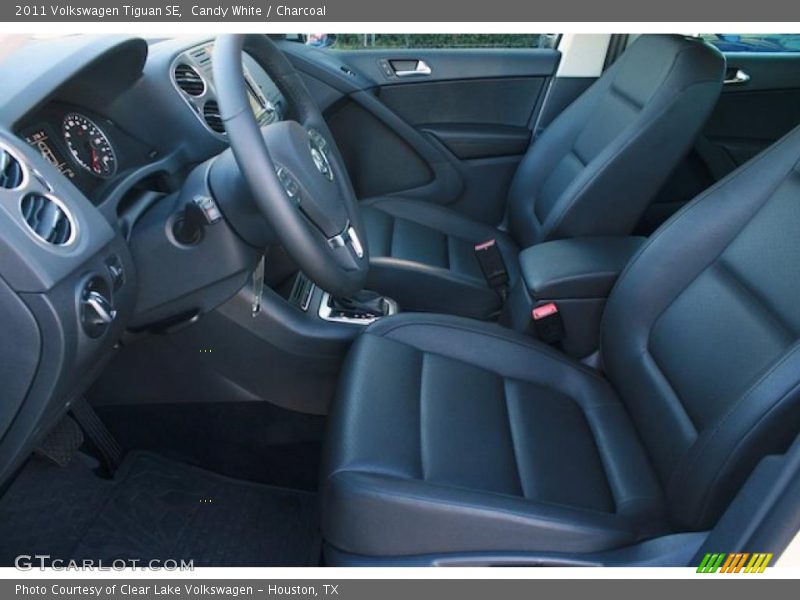  2011 Tiguan SE Charcoal Interior