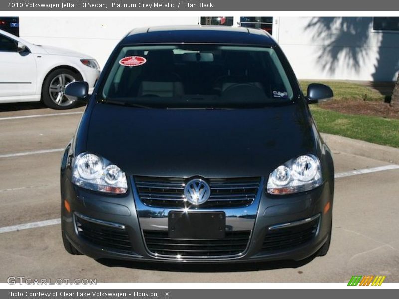 Platinum Grey Metallic / Titan Black 2010 Volkswagen Jetta TDI Sedan