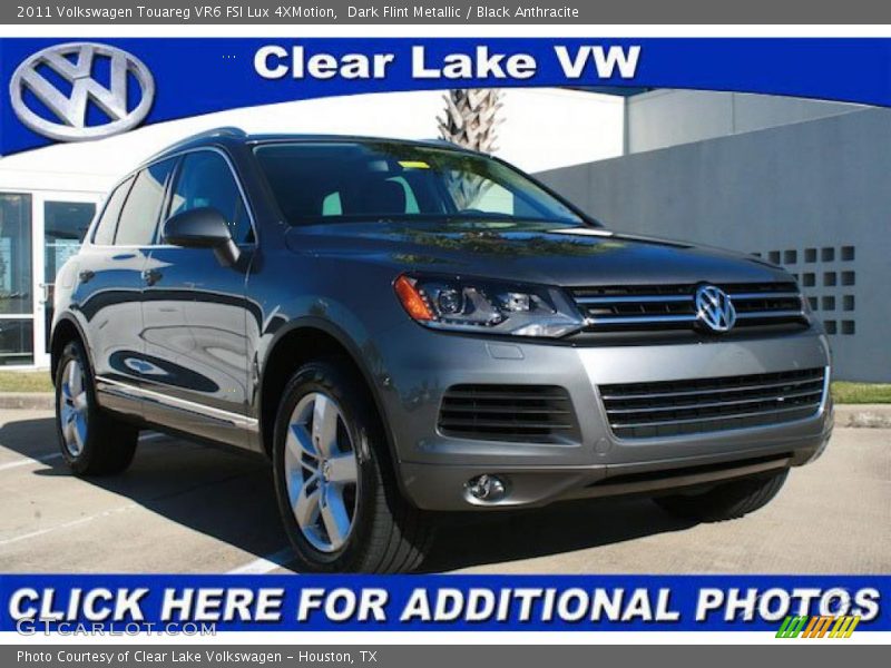 Dark Flint Metallic / Black Anthracite 2011 Volkswagen Touareg VR6 FSI Lux 4XMotion