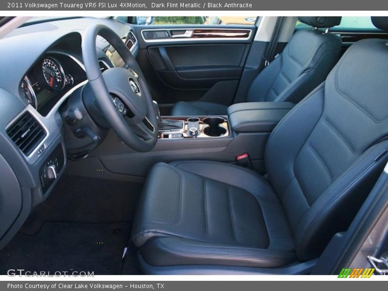  2011 Touareg VR6 FSI Lux 4XMotion Black Anthracite Interior