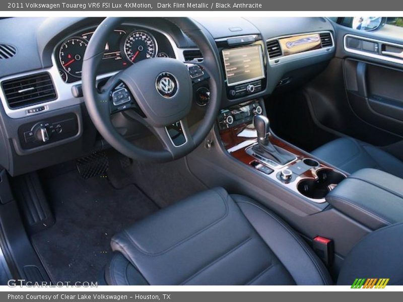 Black Anthracite Interior - 2011 Touareg VR6 FSI Lux 4XMotion 