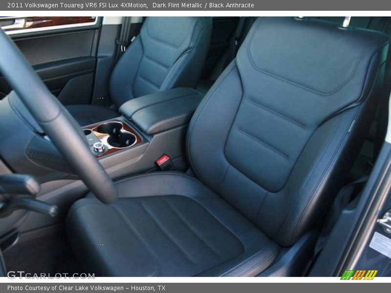  2011 Touareg VR6 FSI Lux 4XMotion Black Anthracite Interior