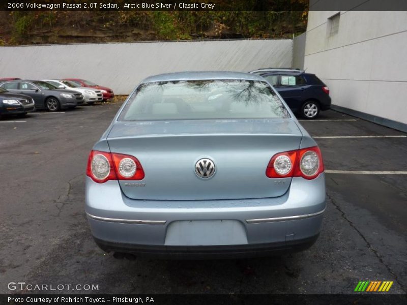 Arctic Blue Silver / Classic Grey 2006 Volkswagen Passat 2.0T Sedan