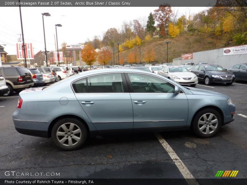 Arctic Blue Silver / Classic Grey 2006 Volkswagen Passat 2.0T Sedan