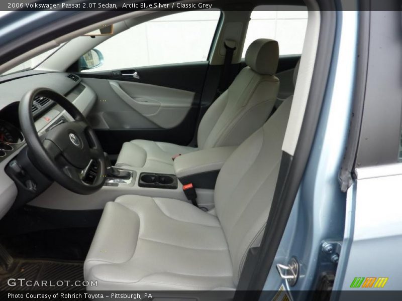 Arctic Blue Silver / Classic Grey 2006 Volkswagen Passat 2.0T Sedan
