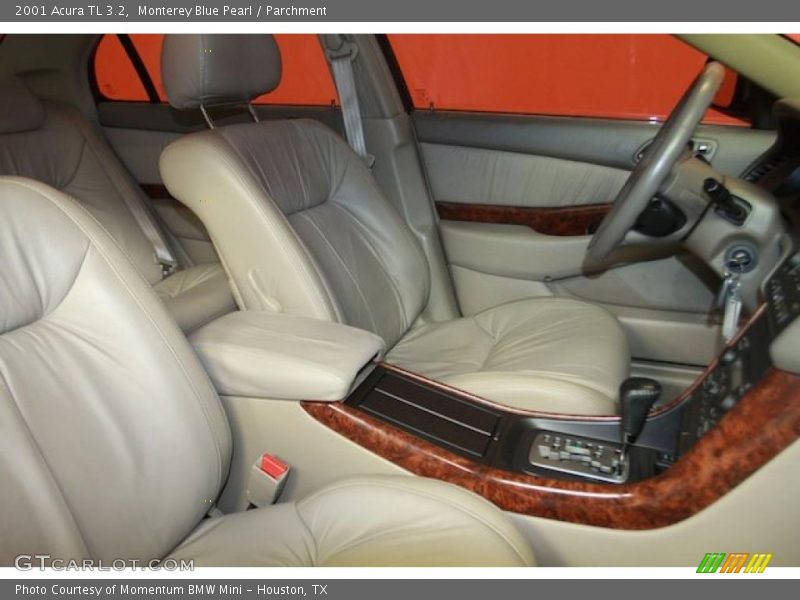 Monterey Blue Pearl / Parchment 2001 Acura TL 3.2