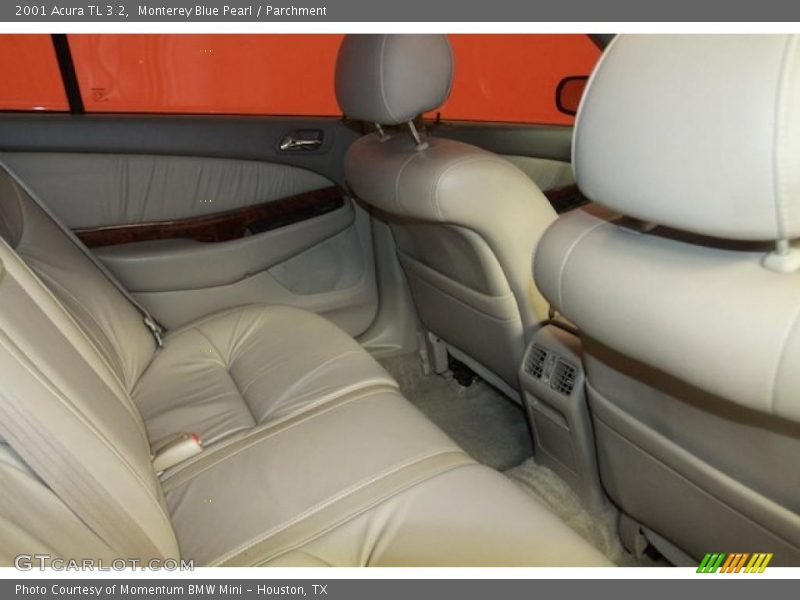 Monterey Blue Pearl / Parchment 2001 Acura TL 3.2