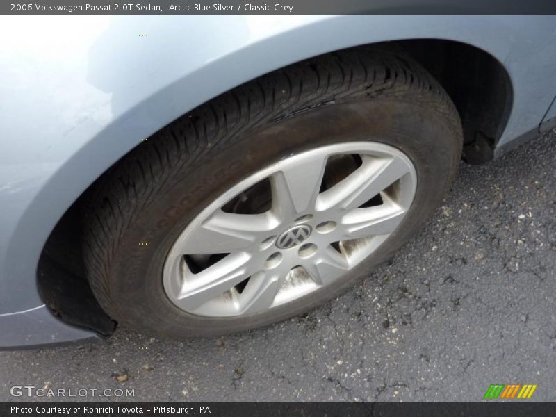 Arctic Blue Silver / Classic Grey 2006 Volkswagen Passat 2.0T Sedan