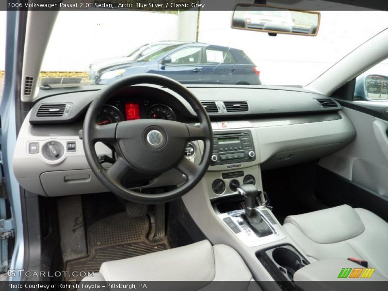 Arctic Blue Silver / Classic Grey 2006 Volkswagen Passat 2.0T Sedan