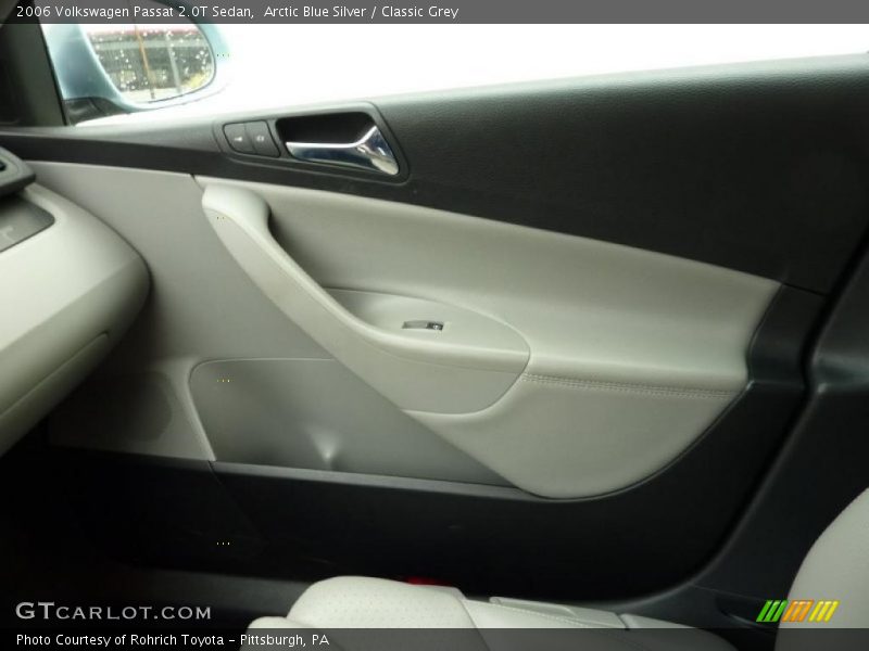 Arctic Blue Silver / Classic Grey 2006 Volkswagen Passat 2.0T Sedan