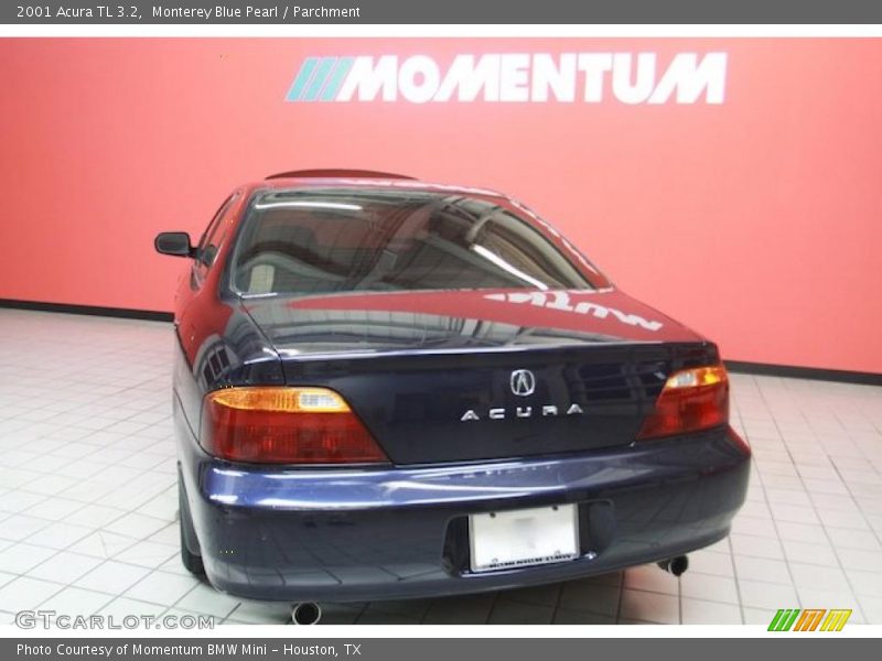 Monterey Blue Pearl / Parchment 2001 Acura TL 3.2