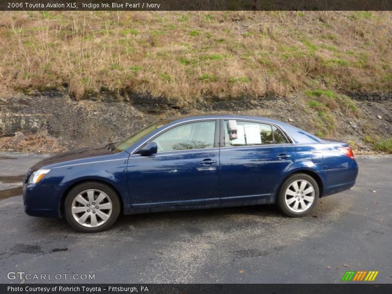 Indigo Ink Blue Pearl / Ivory 2006 Toyota Avalon XLS