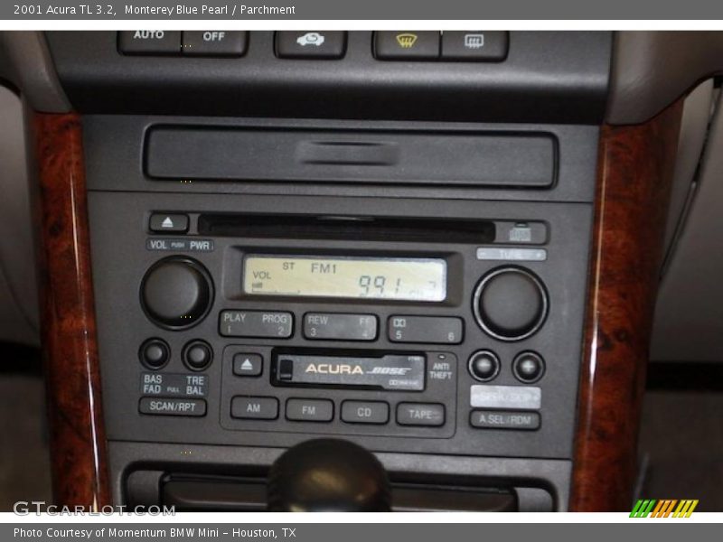 Monterey Blue Pearl / Parchment 2001 Acura TL 3.2