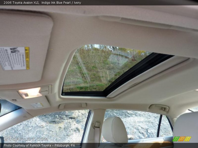 Indigo Ink Blue Pearl / Ivory 2006 Toyota Avalon XLS