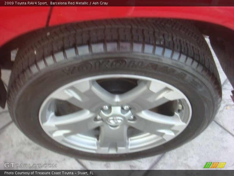Barcelona Red Metallic / Ash Gray 2009 Toyota RAV4 Sport