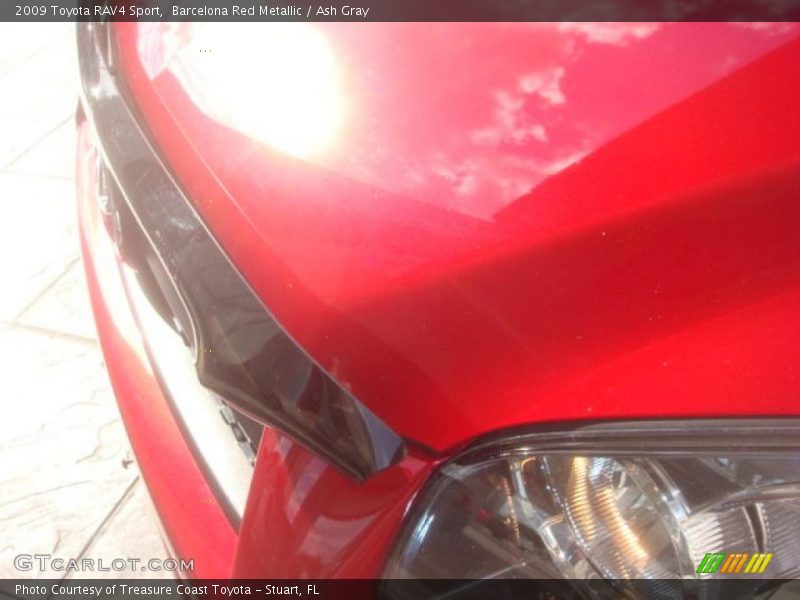 Barcelona Red Metallic / Ash Gray 2009 Toyota RAV4 Sport