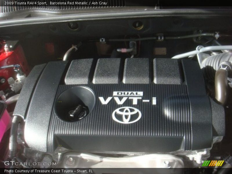 Barcelona Red Metallic / Ash Gray 2009 Toyota RAV4 Sport