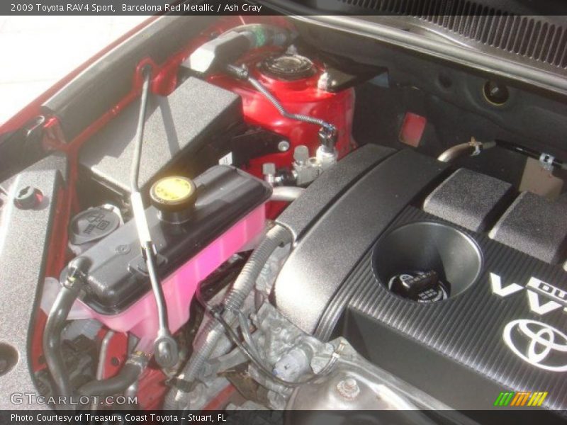 Barcelona Red Metallic / Ash Gray 2009 Toyota RAV4 Sport