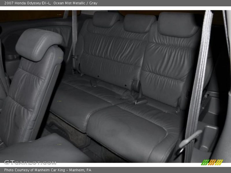 Ocean Mist Metallic / Gray 2007 Honda Odyssey EX-L