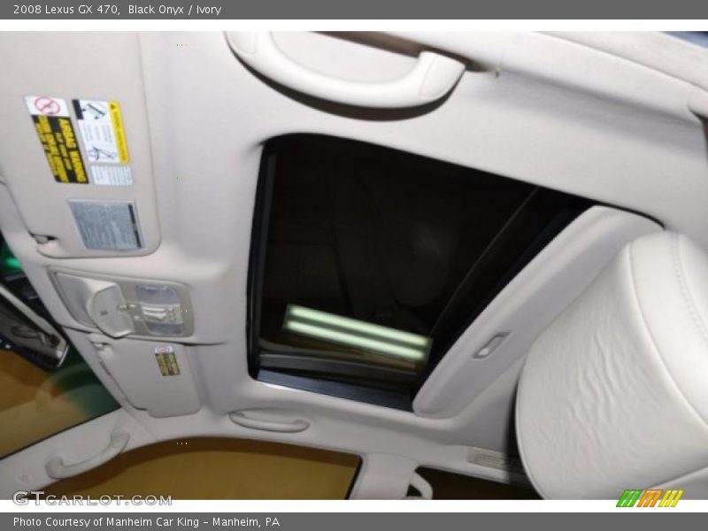 Black Onyx / Ivory 2008 Lexus GX 470