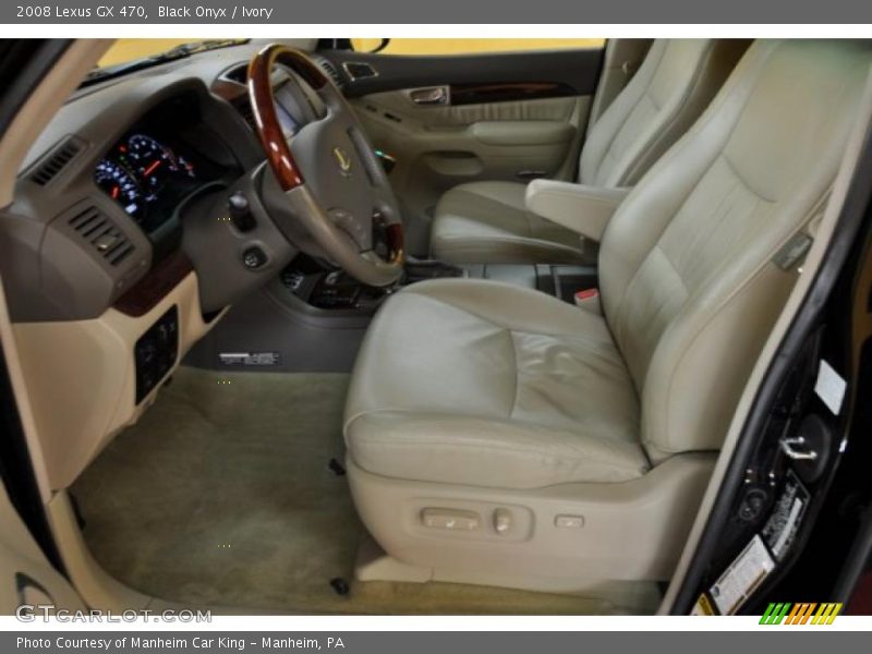 Black Onyx / Ivory 2008 Lexus GX 470
