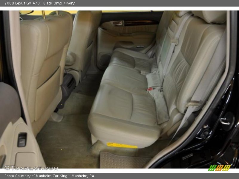 Black Onyx / Ivory 2008 Lexus GX 470