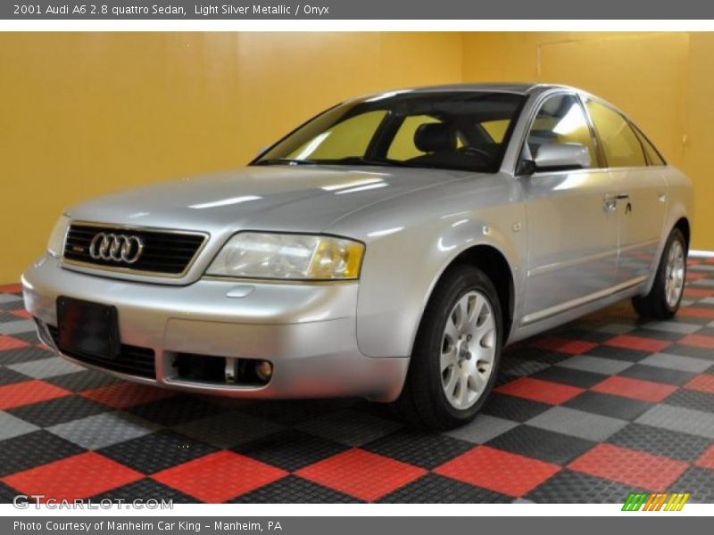 Light Silver Metallic / Onyx 2001 Audi A6 2.8 quattro Sedan