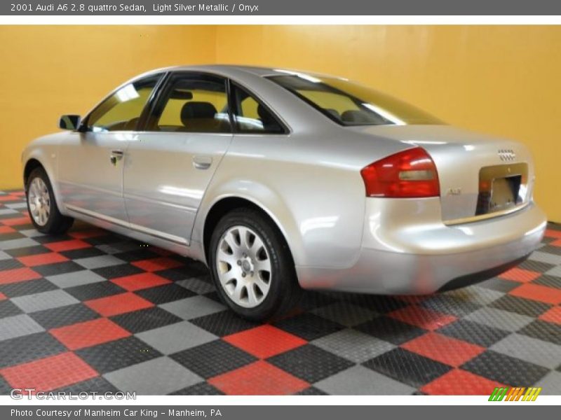 Light Silver Metallic / Onyx 2001 Audi A6 2.8 quattro Sedan