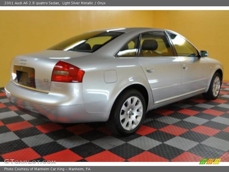 Light Silver Metallic / Onyx 2001 Audi A6 2.8 quattro Sedan