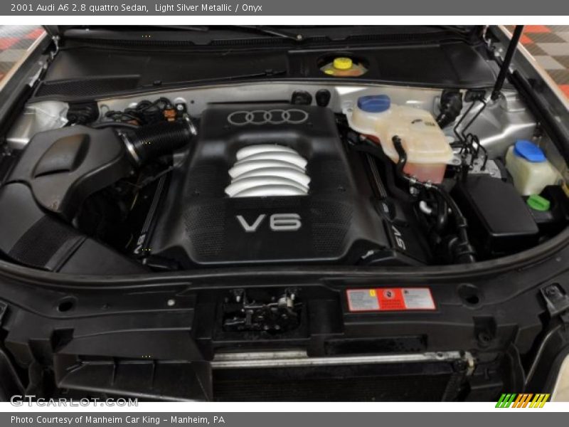  2001 A6 2.8 quattro Sedan Engine - 2.8 Liter DOHC 30-Valve V6