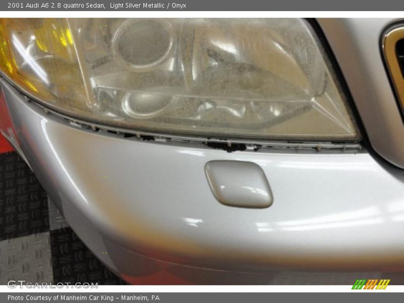 Light Silver Metallic / Onyx 2001 Audi A6 2.8 quattro Sedan
