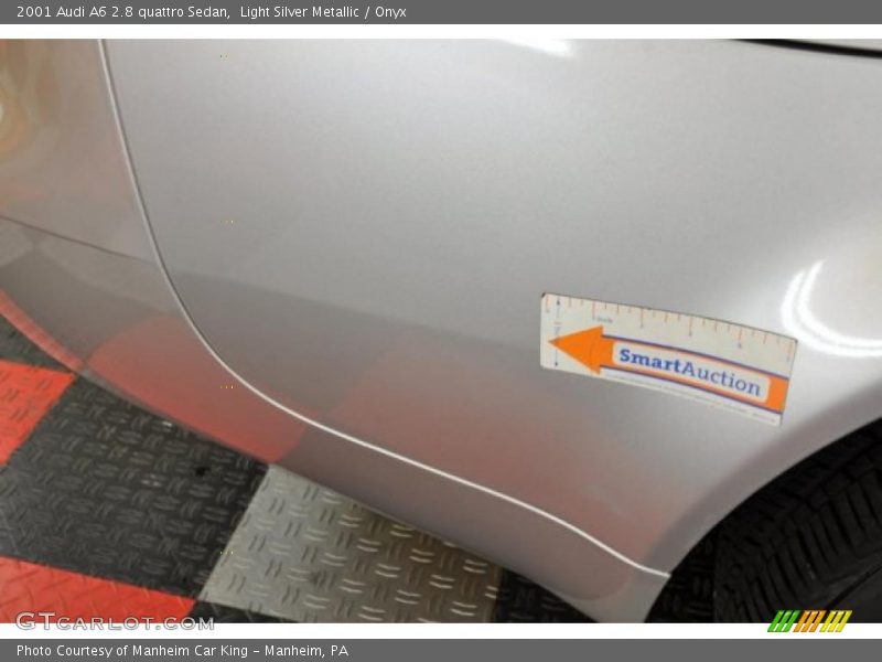 Light Silver Metallic / Onyx 2001 Audi A6 2.8 quattro Sedan