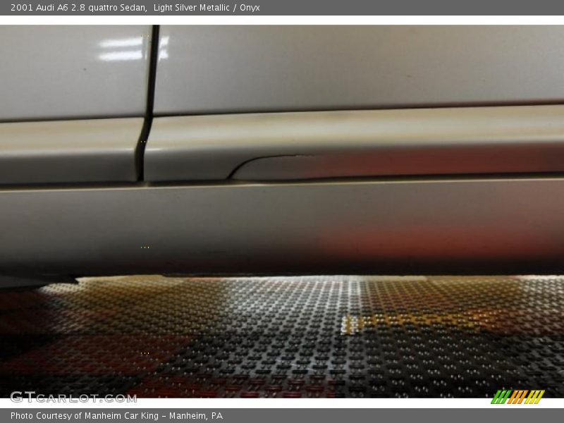 Light Silver Metallic / Onyx 2001 Audi A6 2.8 quattro Sedan