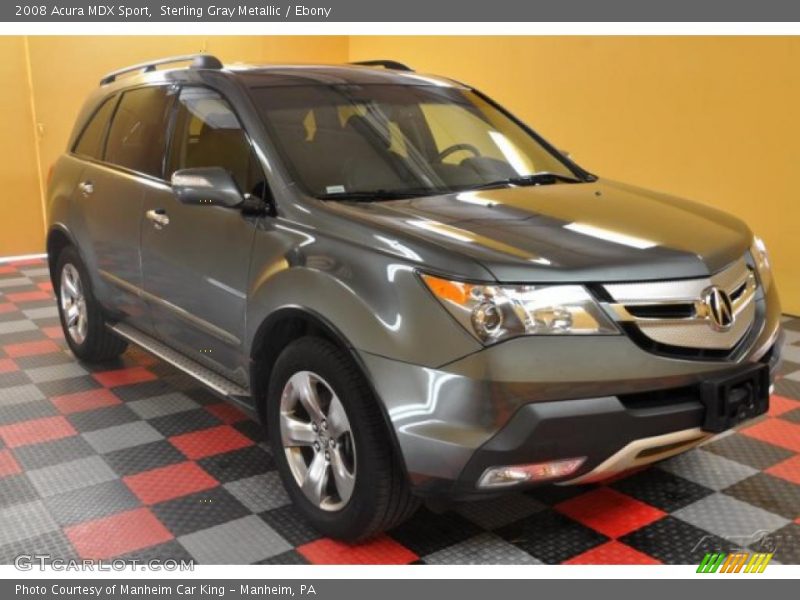 Sterling Gray Metallic / Ebony 2008 Acura MDX Sport