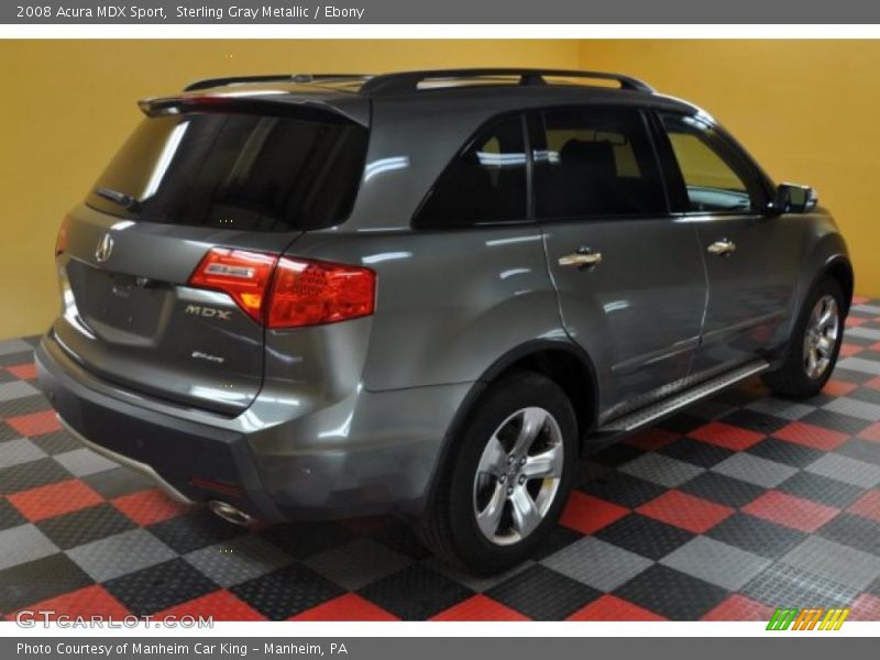 Sterling Gray Metallic / Ebony 2008 Acura MDX Sport