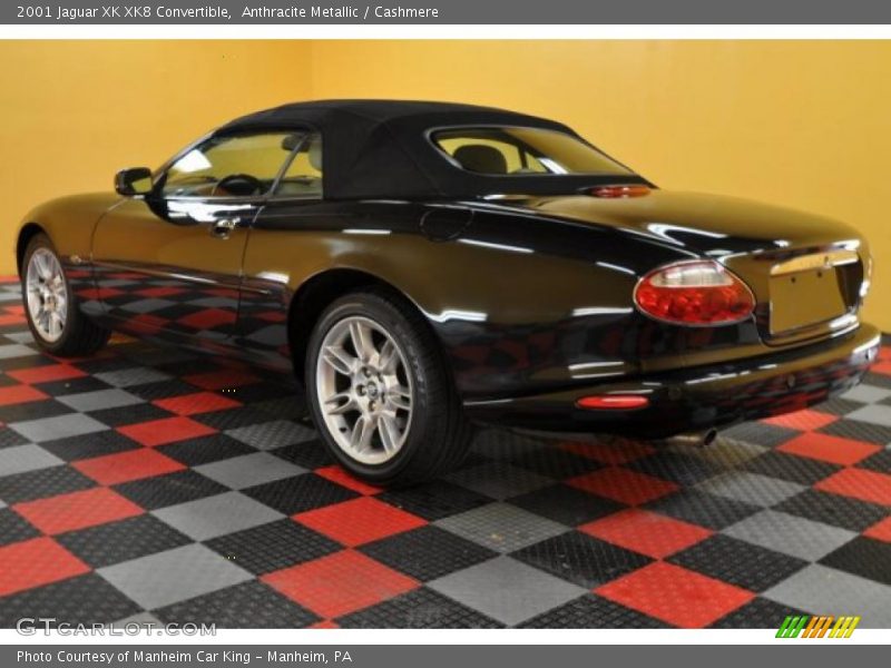 Anthracite Metallic / Cashmere 2001 Jaguar XK XK8 Convertible